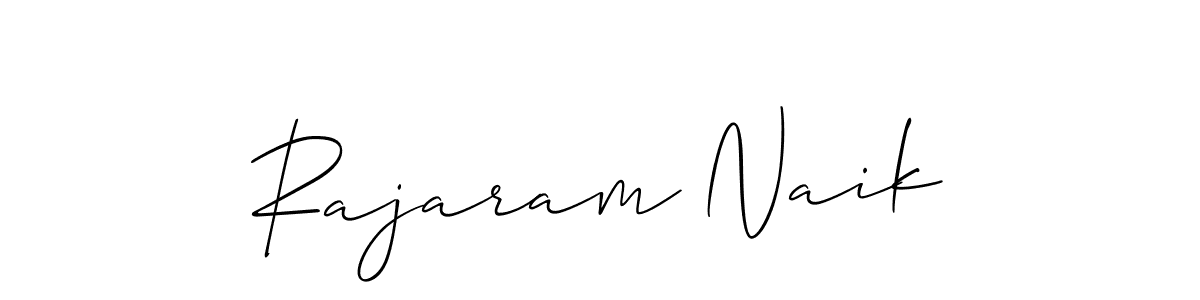 Also we have Rajaram Naik name is the best signature style. Create professional handwritten signature collection using Allison_Script autograph style. Rajaram Naik signature style 2 images and pictures png