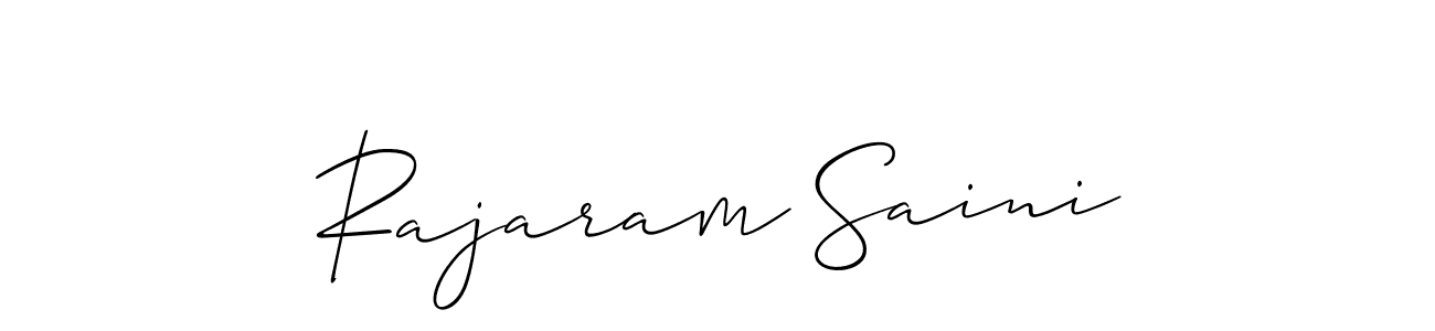 Similarly Allison_Script is the best handwritten signature design. Signature creator online .You can use it as an online autograph creator for name Rajaram Saini. Rajaram Saini signature style 2 images and pictures png