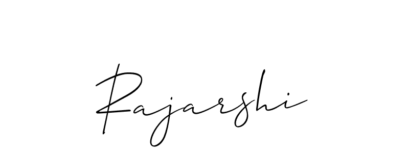 How to make Rajarshi signature? Allison_Script is a professional autograph style. Create handwritten signature for Rajarshi name. Rajarshi signature style 2 images and pictures png