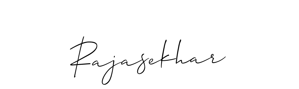 Design your own signature with our free online signature maker. With this signature software, you can create a handwritten (Allison_Script) signature for name Rajasekhar. Rajasekhar signature style 2 images and pictures png