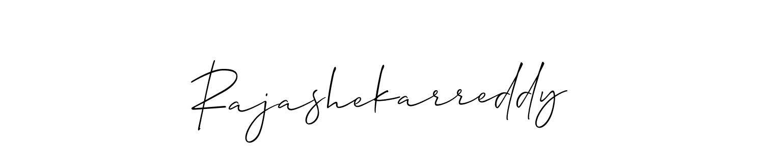 How to Draw Rajashekarreddy signature style? Allison_Script is a latest design signature styles for name Rajashekarreddy. Rajashekarreddy signature style 2 images and pictures png