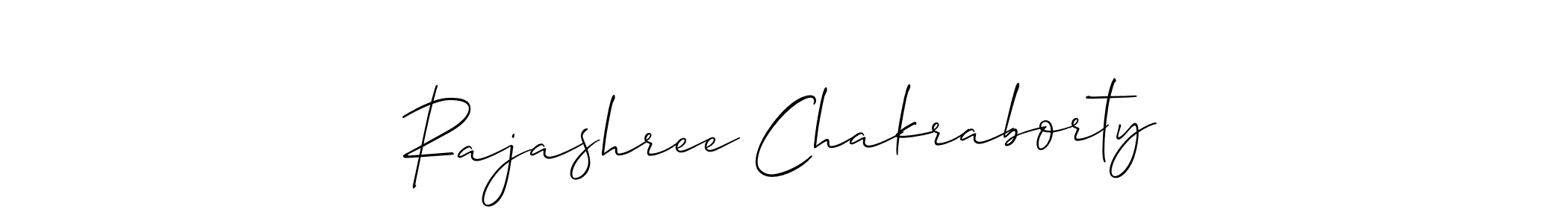 Make a beautiful signature design for name Rajashree Chakraborty. Use this online signature maker to create a handwritten signature for free. Rajashree Chakraborty signature style 2 images and pictures png