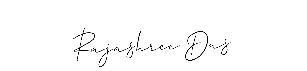 You should practise on your own different ways (Allison_Script) to write your name (Rajashree Das) in signature. don't let someone else do it for you. Rajashree Das signature style 2 images and pictures png