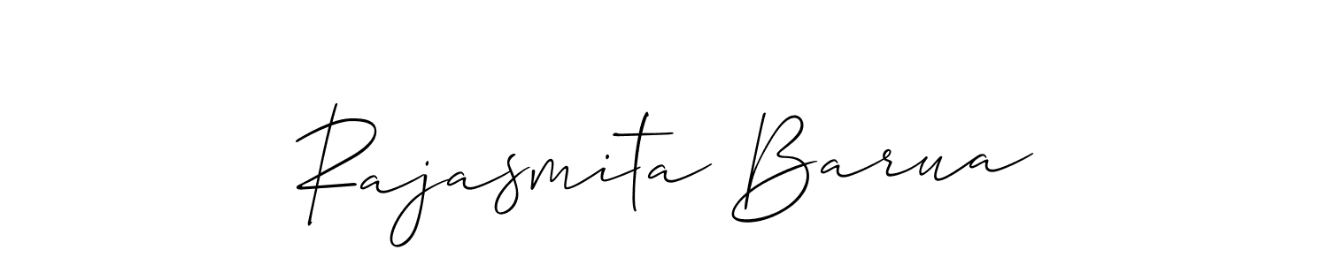 Once you've used our free online signature maker to create your best signature Allison_Script style, it's time to enjoy all of the benefits that Rajasmita Barua name signing documents. Rajasmita Barua signature style 2 images and pictures png