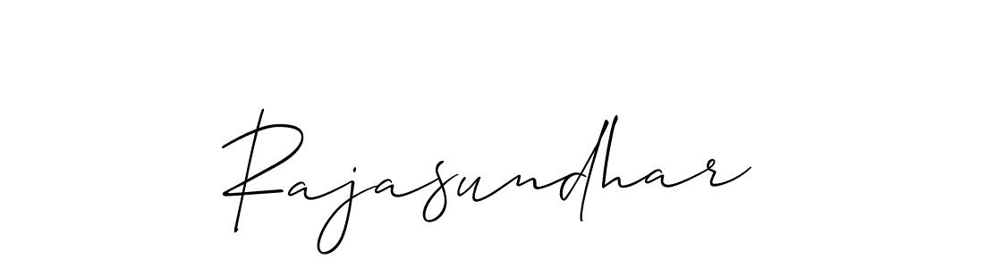 Design your own signature with our free online signature maker. With this signature software, you can create a handwritten (Allison_Script) signature for name Rajasundhar. Rajasundhar signature style 2 images and pictures png