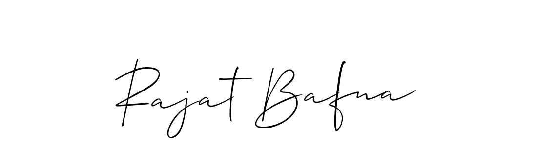 Best and Professional Signature Style for Rajat Bafna. Allison_Script Best Signature Style Collection. Rajat Bafna signature style 2 images and pictures png