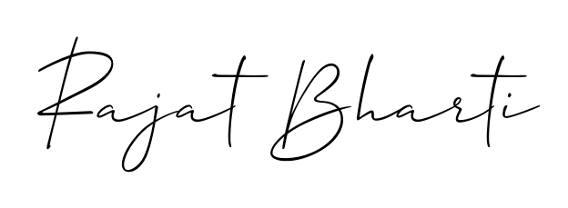 Here are the top professional signature styles for the name Rajat Bharti. These are the best autograph styles you can use for your name. Rajat Bharti signature style 2 images and pictures png