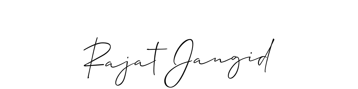 Once you've used our free online signature maker to create your best signature Allison_Script style, it's time to enjoy all of the benefits that Rajat Jangid name signing documents. Rajat Jangid signature style 2 images and pictures png