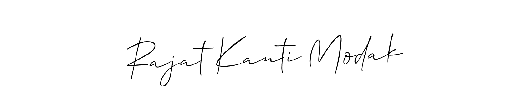 Make a beautiful signature design for name Rajat Kanti Modak. Use this online signature maker to create a handwritten signature for free. Rajat Kanti Modak signature style 2 images and pictures png