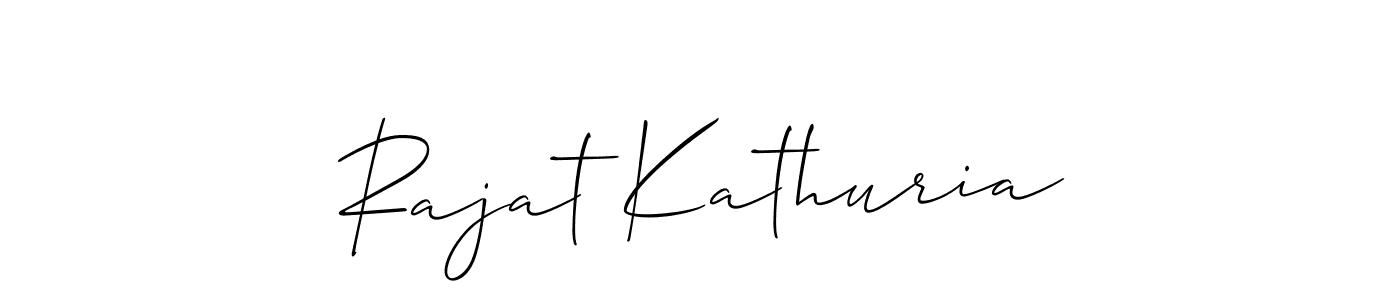 Make a beautiful signature design for name Rajat Kathuria. Use this online signature maker to create a handwritten signature for free. Rajat Kathuria signature style 2 images and pictures png