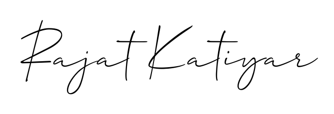 The Allison_Script typeface gives name Rajat Katiyar a refined look. Suitable for certificates, diplomas, and official verification. Rajat Katiyar signature style 2 images and pictures png