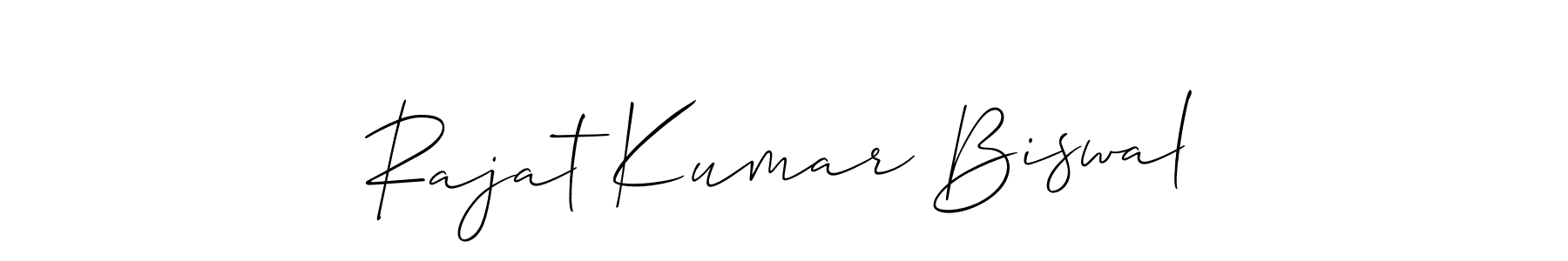 You can use this online signature creator to create a handwritten signature for the name Rajat Kumar Biswal. This is the best online autograph maker. Rajat Kumar Biswal signature style 2 images and pictures png