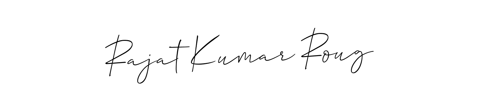 You can use this online signature creator to create a handwritten signature for the name Rajat Kumar Roug. This is the best online autograph maker. Rajat Kumar Roug signature style 2 images and pictures png