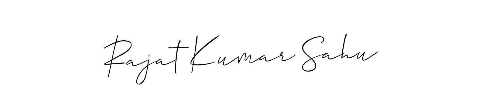 Make a beautiful signature design for name Rajat Kumar Sahu. Use this online signature maker to create a handwritten signature for free. Rajat Kumar Sahu signature style 2 images and pictures png