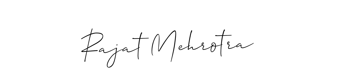 You should practise on your own different ways (Allison_Script) to write your name (Rajat Mehrotra) in signature. don't let someone else do it for you. Rajat Mehrotra signature style 2 images and pictures png