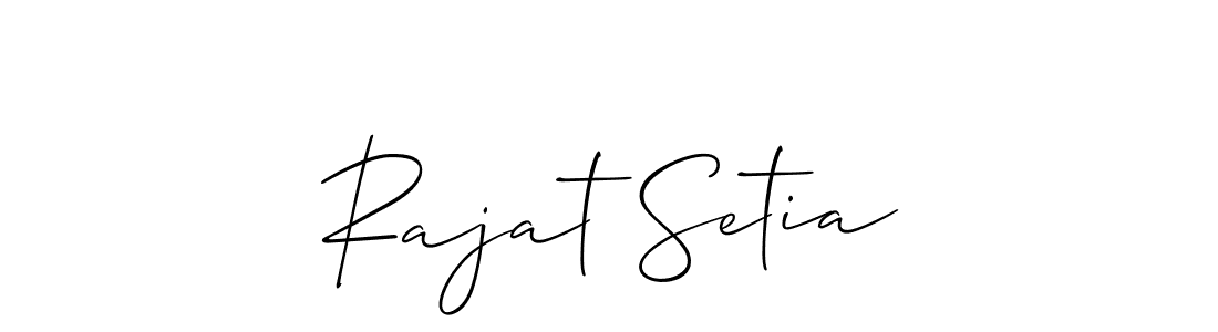 Check out images of Autograph of Rajat Setia name. Actor Rajat Setia Signature Style. Allison_Script is a professional sign style online. Rajat Setia signature style 2 images and pictures png