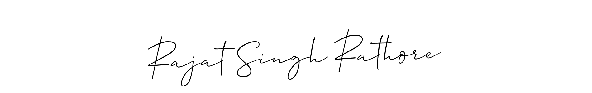 Rajat Singh Rathore stylish signature style. Best Handwritten Sign (Allison_Script) for my name. Handwritten Signature Collection Ideas for my name Rajat Singh Rathore. Rajat Singh Rathore signature style 2 images and pictures png