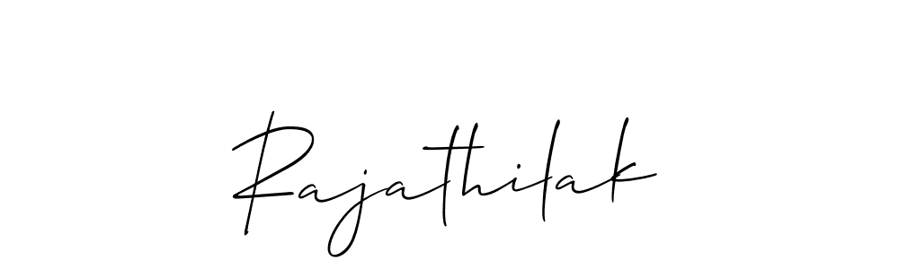 Best and Professional Signature Style for Rajathilak. Allison_Script Best Signature Style Collection. Rajathilak signature style 2 images and pictures png