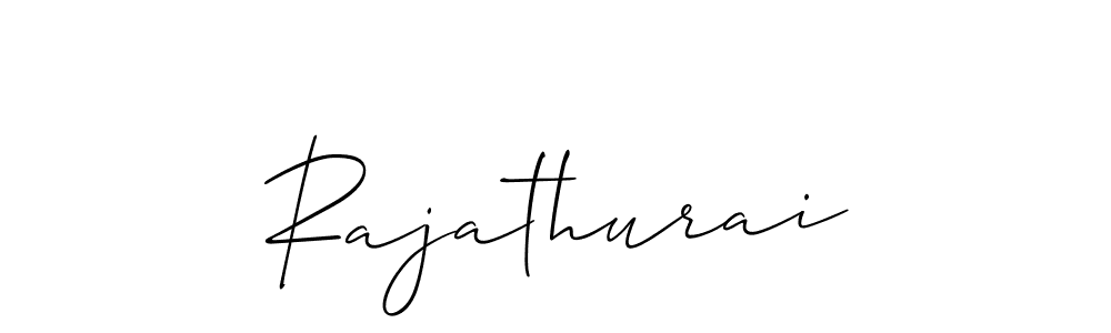 Create a beautiful signature design for name Rajathurai. With this signature (Allison_Script) fonts, you can make a handwritten signature for free. Rajathurai signature style 2 images and pictures png