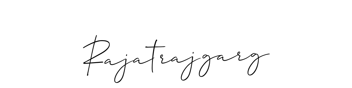 Design your own signature with our free online signature maker. With this signature software, you can create a handwritten (Allison_Script) signature for name Rajatrajgarg. Rajatrajgarg signature style 2 images and pictures png
