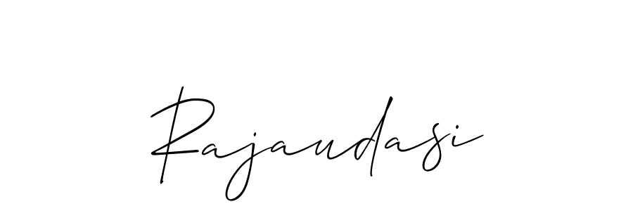 How to Draw Rajaudasi signature style? Allison_Script is a latest design signature styles for name Rajaudasi. Rajaudasi signature style 2 images and pictures png