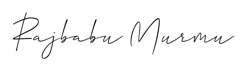 Try this chic Rajbabu Murmu handwritten sign style. Using Allison_Script font elements, it gives your name a sleek, memorable identity. Rajbabu Murmu signature style 2 images and pictures png