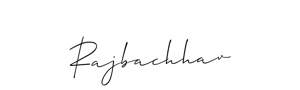 You should practise on your own different ways (Allison_Script) to write your name (Rajbachhav) in signature. don't let someone else do it for you. Rajbachhav signature style 2 images and pictures png