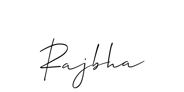 Make a short Rajbha signature style. Manage your documents anywhere anytime using Allison_Script. Create and add eSignatures, submit forms, share and send files easily. Rajbha signature style 2 images and pictures png