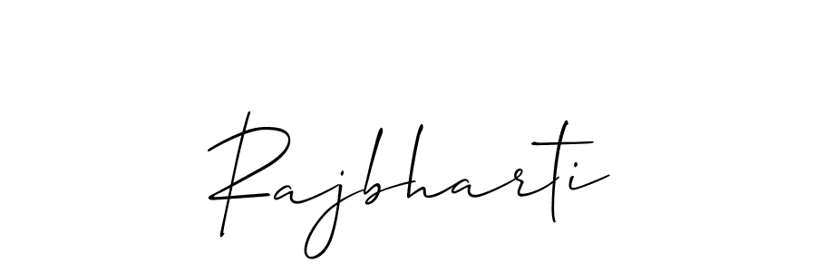 How to Draw Rajbharti signature style? Allison_Script is a latest design signature styles for name Rajbharti. Rajbharti signature style 2 images and pictures png