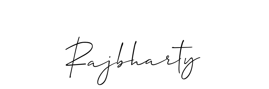 Make a short Rajbharty signature style. Manage your documents anywhere anytime using Allison_Script. Create and add eSignatures, submit forms, share and send files easily. Rajbharty signature style 2 images and pictures png