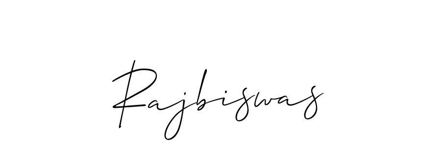 Allison_Script is a professional signature style that is perfect for those who want to add a touch of class to their signature. It is also a great choice for those who want to make their signature more unique. Get Rajbiswas name to fancy signature for free. Rajbiswas signature style 2 images and pictures png