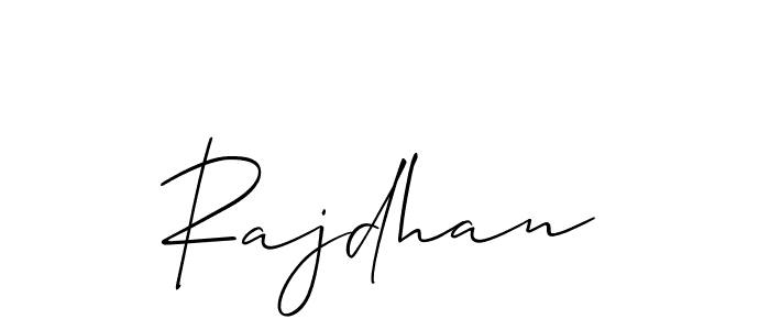 You can use this online signature creator to create a handwritten signature for the name Rajdhan. This is the best online autograph maker. Rajdhan signature style 2 images and pictures png