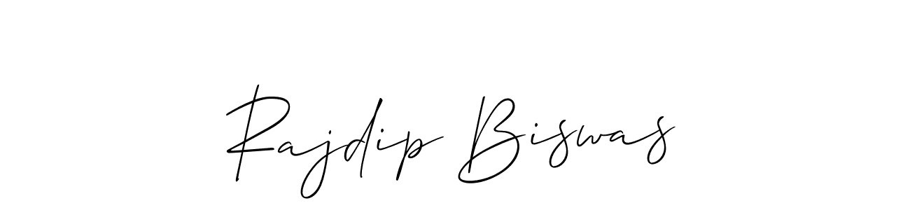 Rajdip Biswas stylish signature style. Best Handwritten Sign (Allison_Script) for my name. Handwritten Signature Collection Ideas for my name Rajdip Biswas. Rajdip Biswas signature style 2 images and pictures png