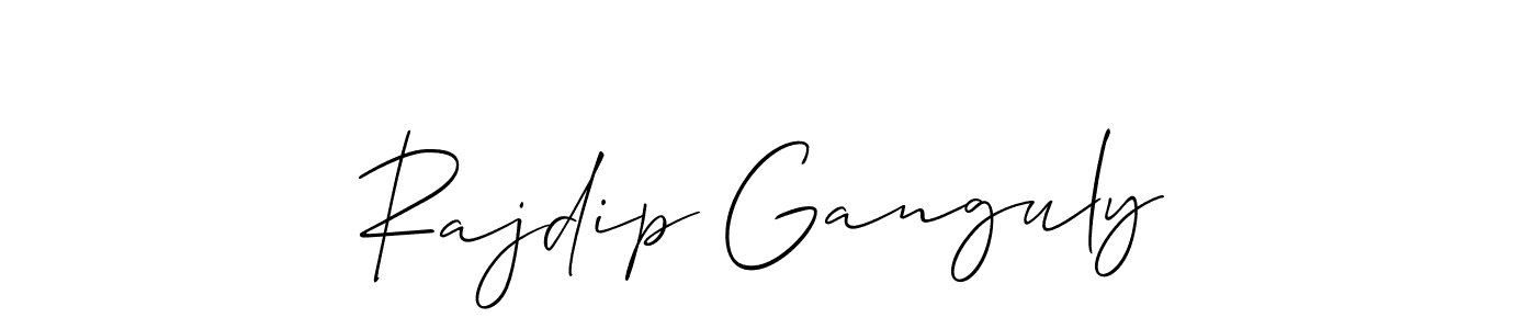 You should practise on your own different ways (Allison_Script) to write your name (Rajdip Ganguly) in signature. don't let someone else do it for you. Rajdip Ganguly signature style 2 images and pictures png