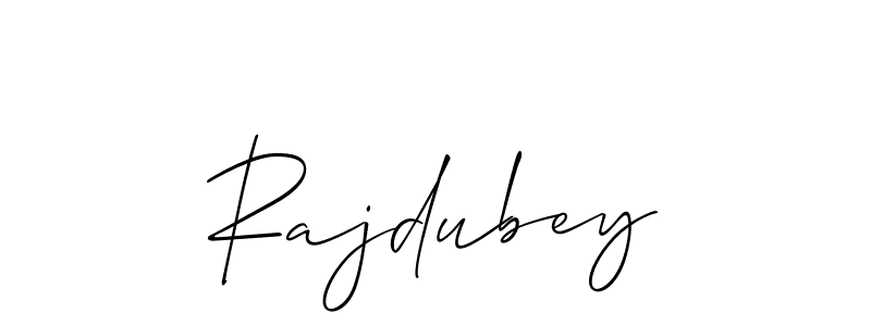 Make a short Rajdubey signature style. Manage your documents anywhere anytime using Allison_Script. Create and add eSignatures, submit forms, share and send files easily. Rajdubey signature style 2 images and pictures png