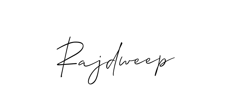 Here are the top 10 professional signature styles for the name Rajdweep. These are the best autograph styles you can use for your name. Rajdweep signature style 2 images and pictures png