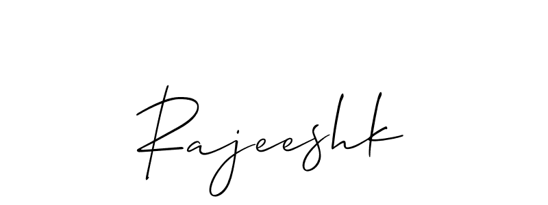 Make a beautiful signature design for name Rajeeshk. Use this online signature maker to create a handwritten signature for free. Rajeeshk signature style 2 images and pictures png