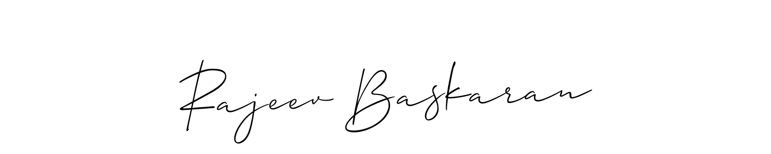 Best and Professional Signature Style for Rajeev Baskaran. Allison_Script Best Signature Style Collection. Rajeev Baskaran signature style 2 images and pictures png