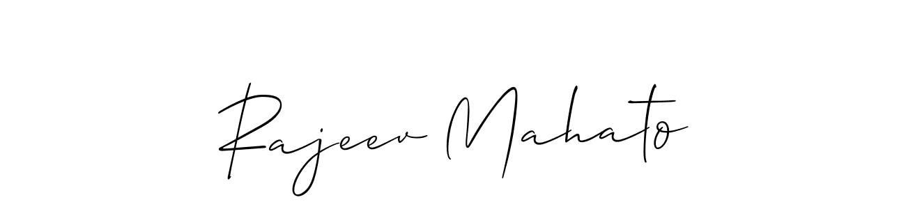 Best and Professional Signature Style for Rajeev Mahato. Allison_Script Best Signature Style Collection. Rajeev Mahato signature style 2 images and pictures png