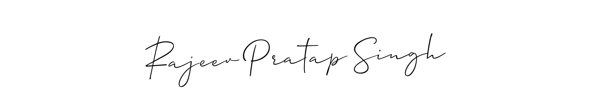 Create a beautiful signature design for name Rajeev Pratap Singh. With this signature (Allison_Script) fonts, you can make a handwritten signature for free. Rajeev Pratap Singh signature style 2 images and pictures png