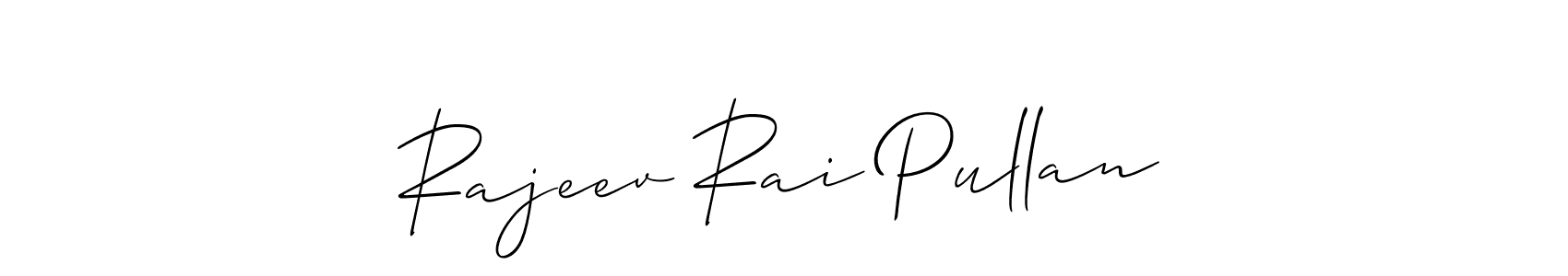 You can use this online signature creator to create a handwritten signature for the name Rajeev Rai Pullan. This is the best online autograph maker. Rajeev Rai Pullan signature style 2 images and pictures png