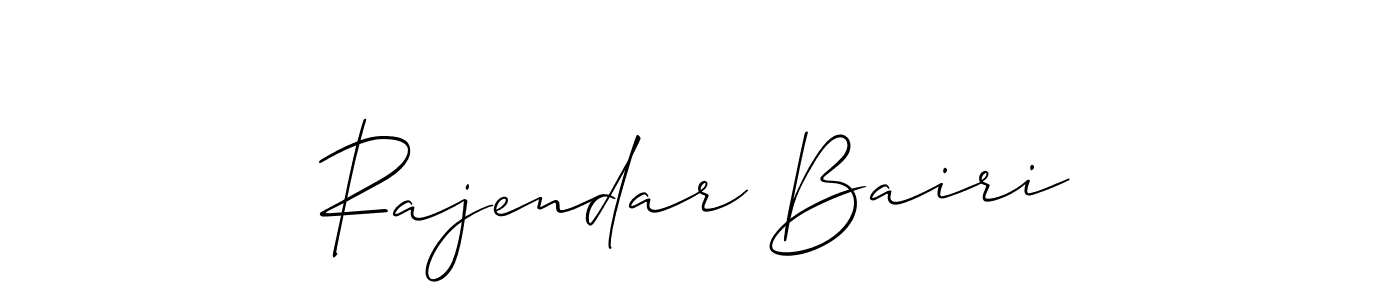 Check out images of Autograph of Rajendar Bairi name. Actor Rajendar Bairi Signature Style. Allison_Script is a professional sign style online. Rajendar Bairi signature style 2 images and pictures png
