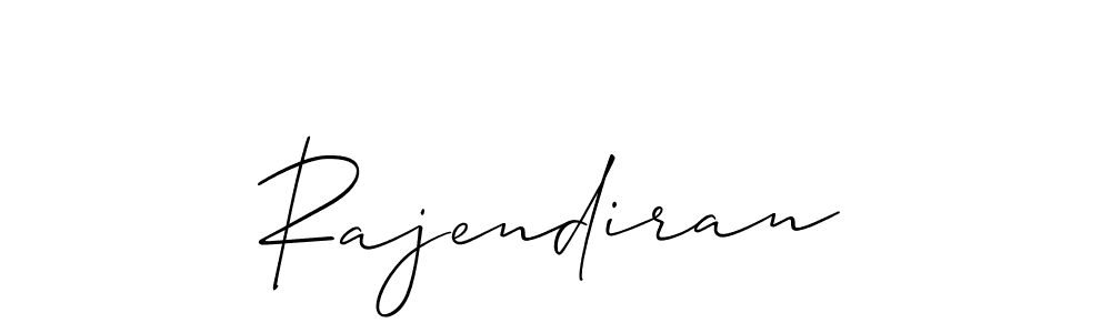 The best way (Allison_Script) to make a short signature is to pick only two or three words in your name. The name Rajendiran include a total of six letters. For converting this name. Rajendiran signature style 2 images and pictures png