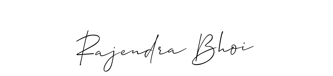 You should practise on your own different ways (Allison_Script) to write your name (Rajendra Bhoi) in signature. don't let someone else do it for you. Rajendra Bhoi signature style 2 images and pictures png