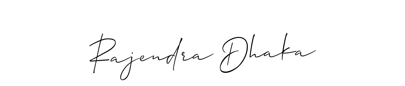 Also You can easily find your signature by using the search form. We will create Rajendra Dhaka name handwritten signature images for you free of cost using Allison_Script sign style. Rajendra Dhaka signature style 2 images and pictures png