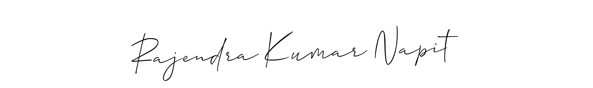 Make a beautiful signature design for name Rajendra Kumar Napit. Use this online signature maker to create a handwritten signature for free. Rajendra Kumar Napit signature style 2 images and pictures png