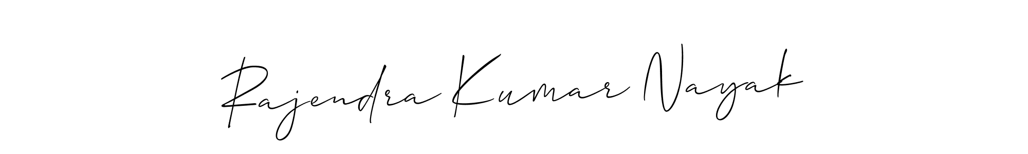 You should practise on your own different ways (Allison_Script) to write your name (Rajendra Kumar Nayak) in signature. don't let someone else do it for you. Rajendra Kumar Nayak signature style 2 images and pictures png