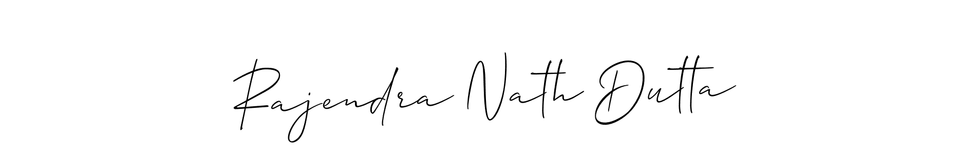 How to Draw Rajendra Nath Dutta signature style? Allison_Script is a latest design signature styles for name Rajendra Nath Dutta. Rajendra Nath Dutta signature style 2 images and pictures png