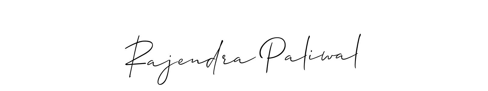You should practise on your own different ways (Allison_Script) to write your name (Rajendra Paliwal) in signature. don't let someone else do it for you. Rajendra Paliwal signature style 2 images and pictures png