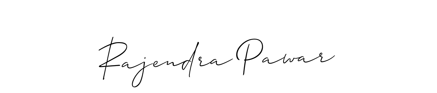 Design your own signature with our free online signature maker. With this signature software, you can create a handwritten (Allison_Script) signature for name Rajendra Pawar. Rajendra Pawar signature style 2 images and pictures png